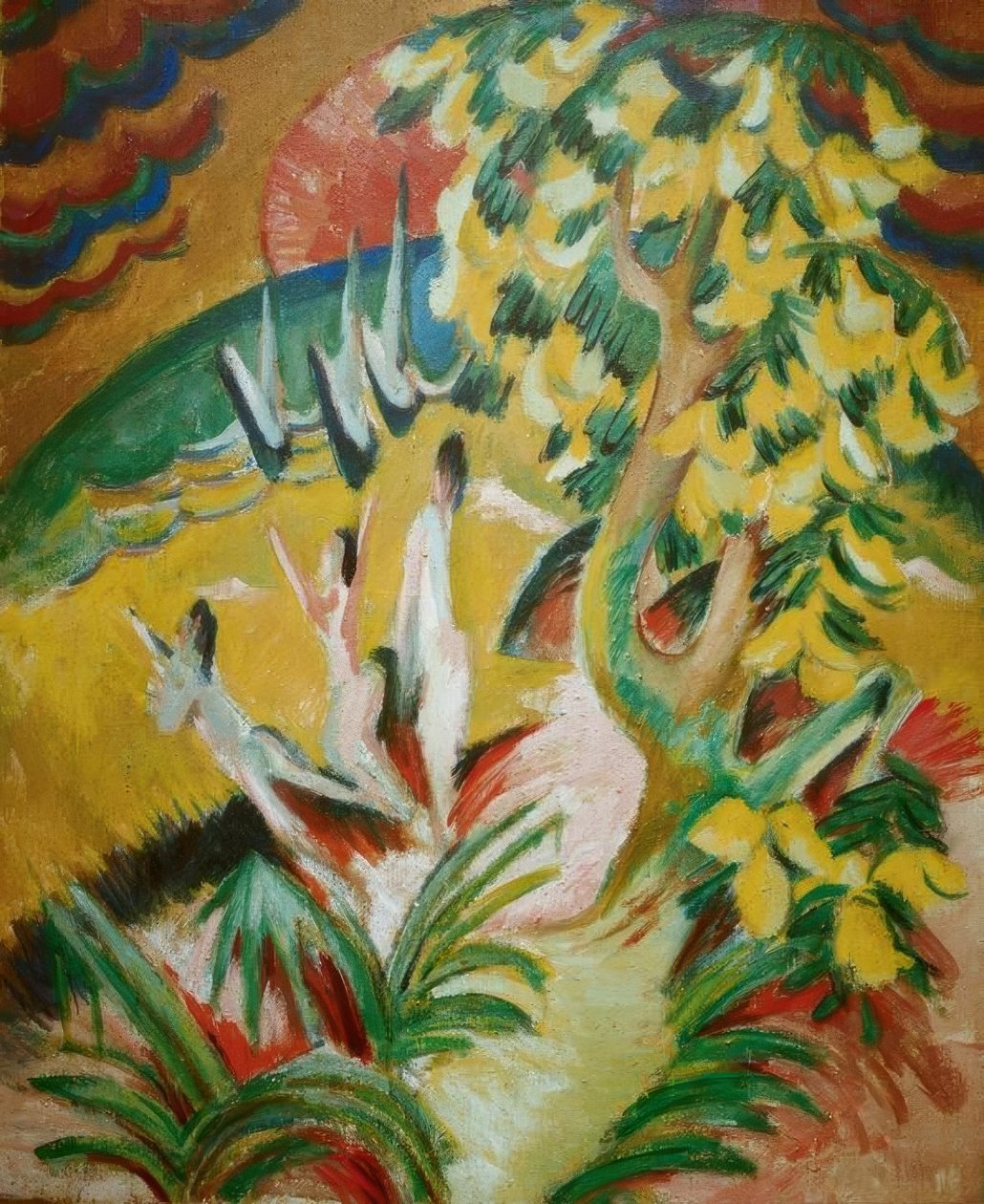 Round Bay by Ernst Ludwig Kirchner