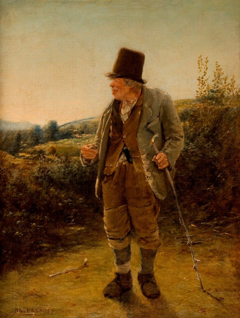 Old Mickie by Erskine Nicol
