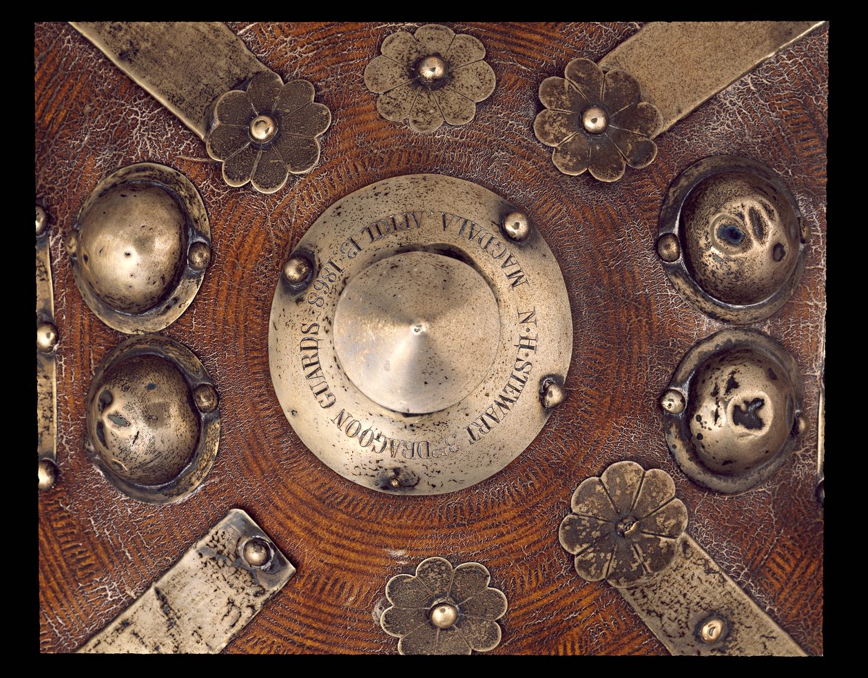 Engraved Shield by Ethiopian School