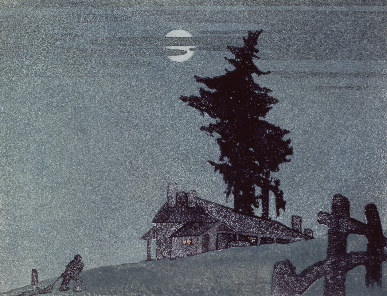 The Homestead, 1937 by Ethleen Palmer