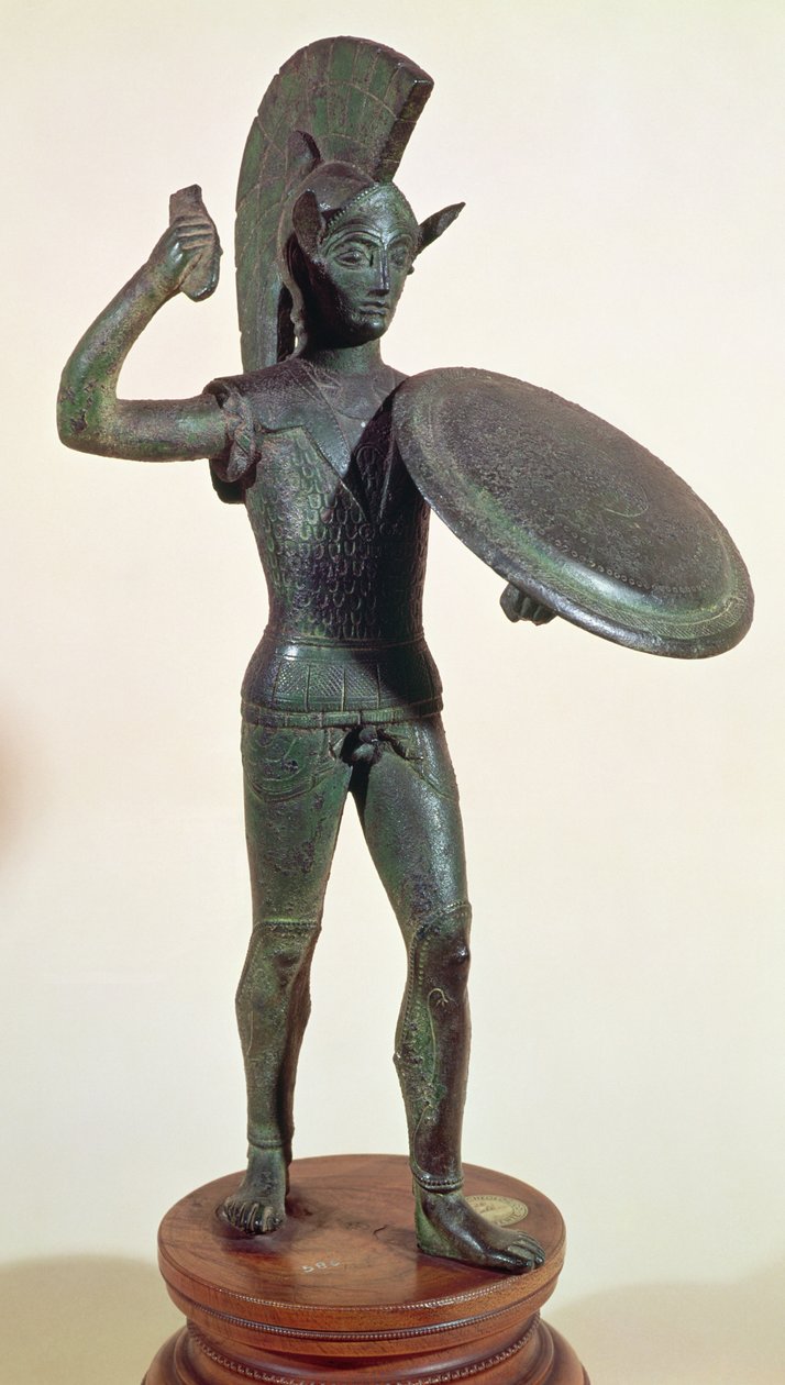 The God Mars or a Warrior by Etruscan