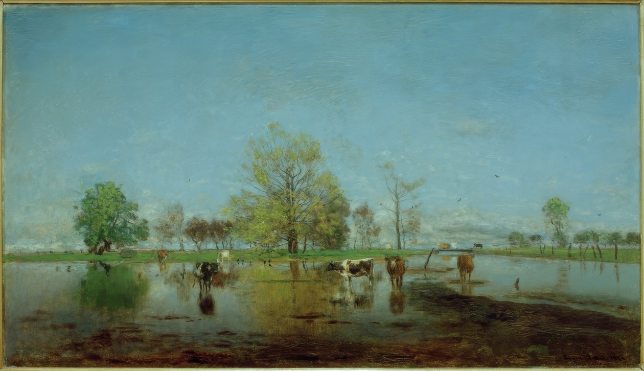Dutch Landscape by Eugen Jettel