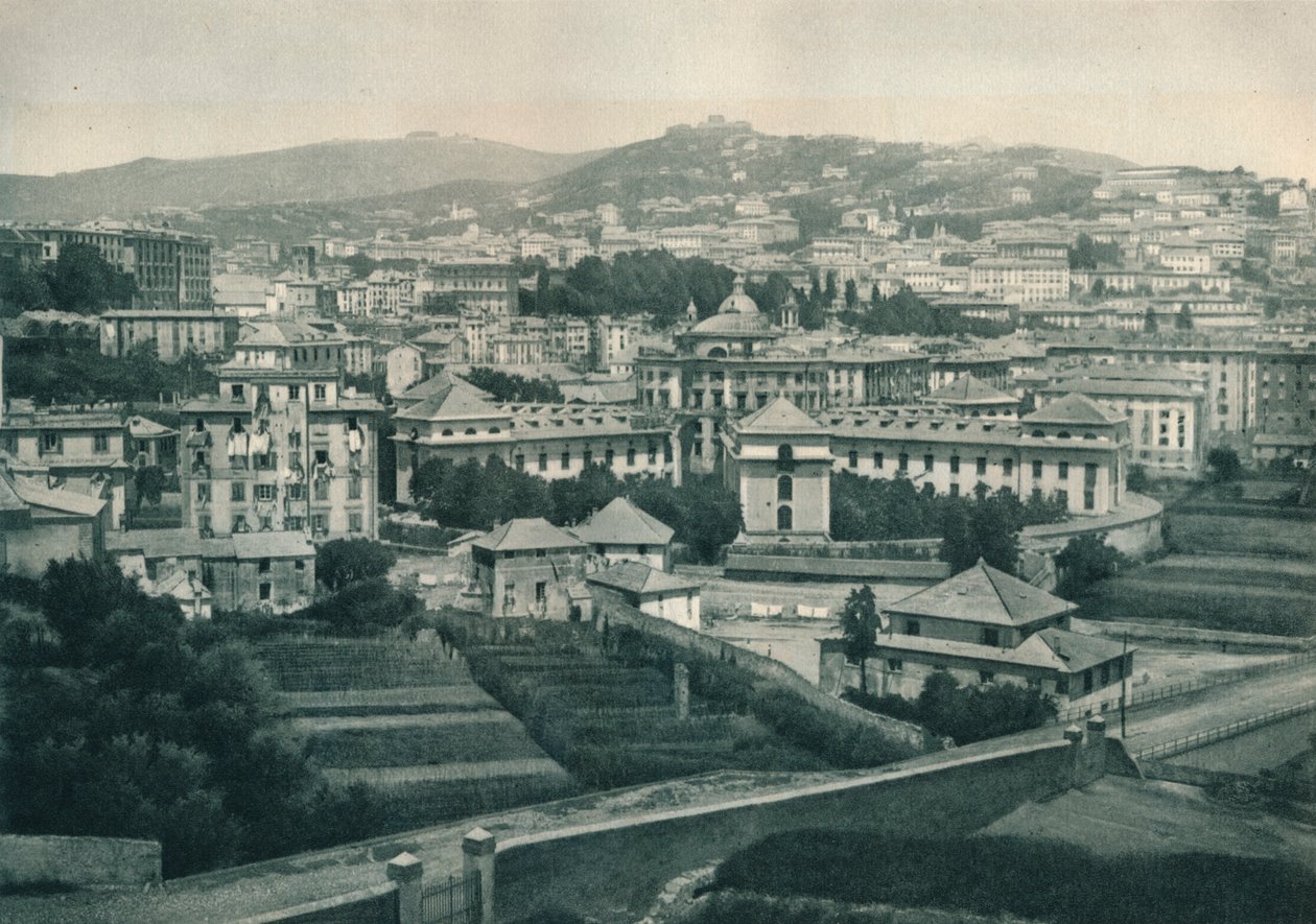 View of Genoa, Italy by Eugen Poppel