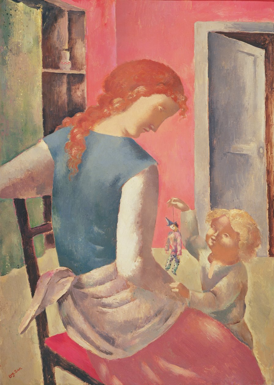 Mother and Child by Eugeniusz Zak