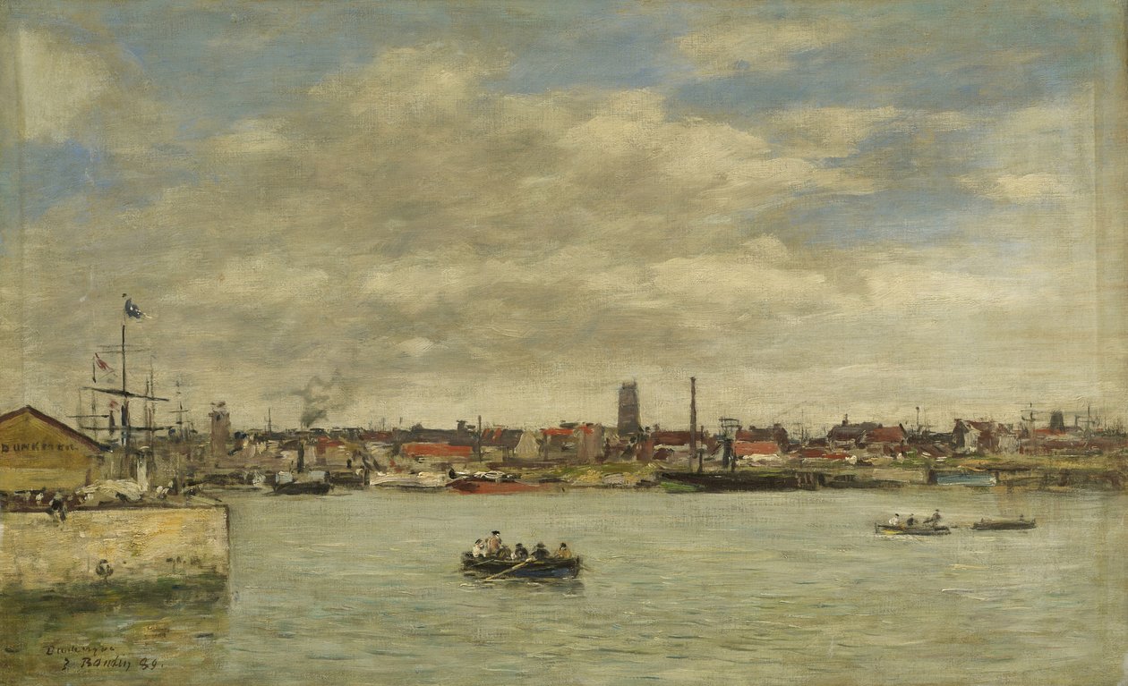 Dunkerque, 1889 by Eugene Louis Boudin