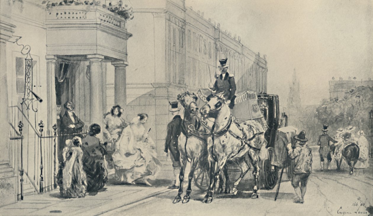 In Eaton Square by Eugene Louis Lami