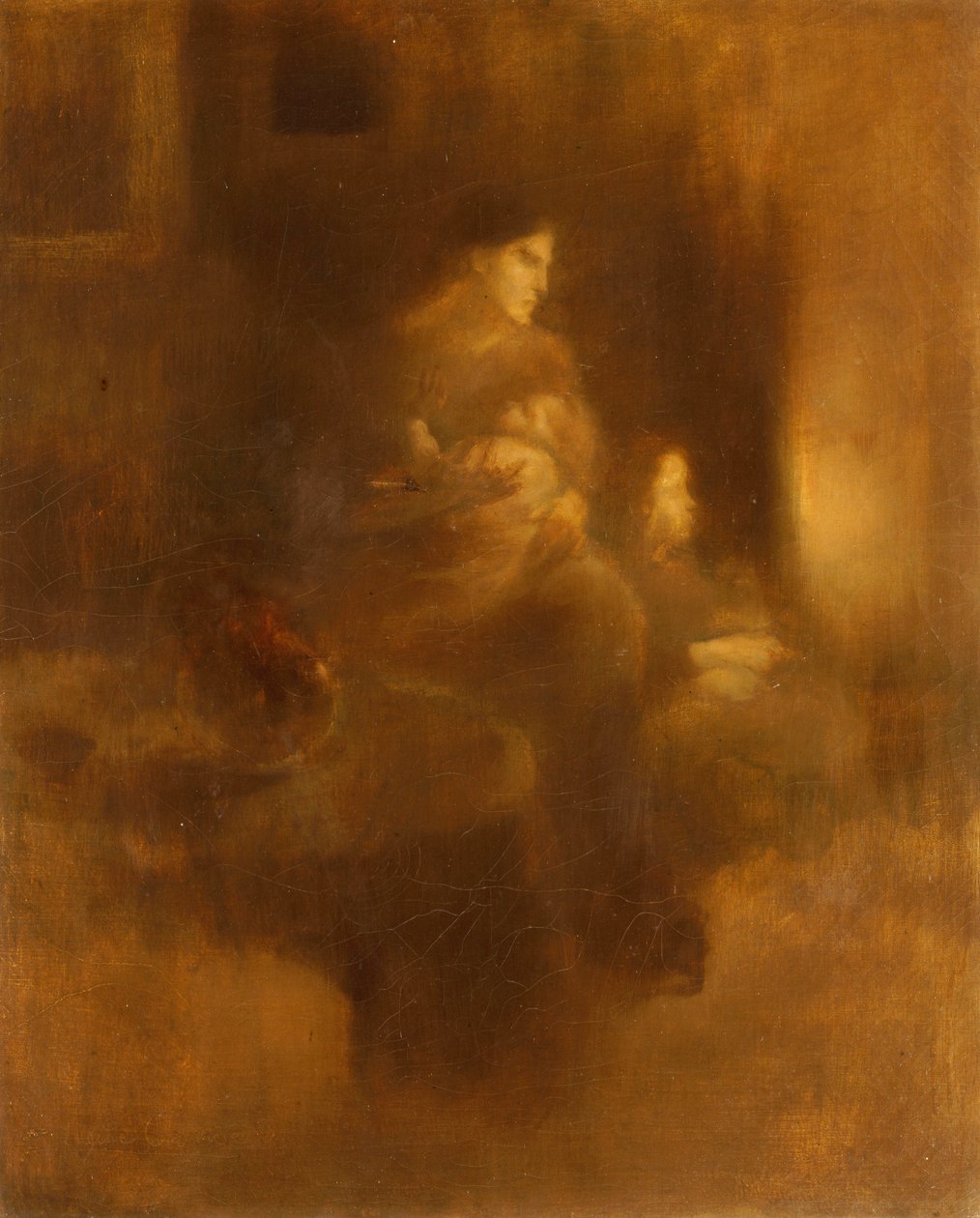 Motherhood by Eugène Carrière