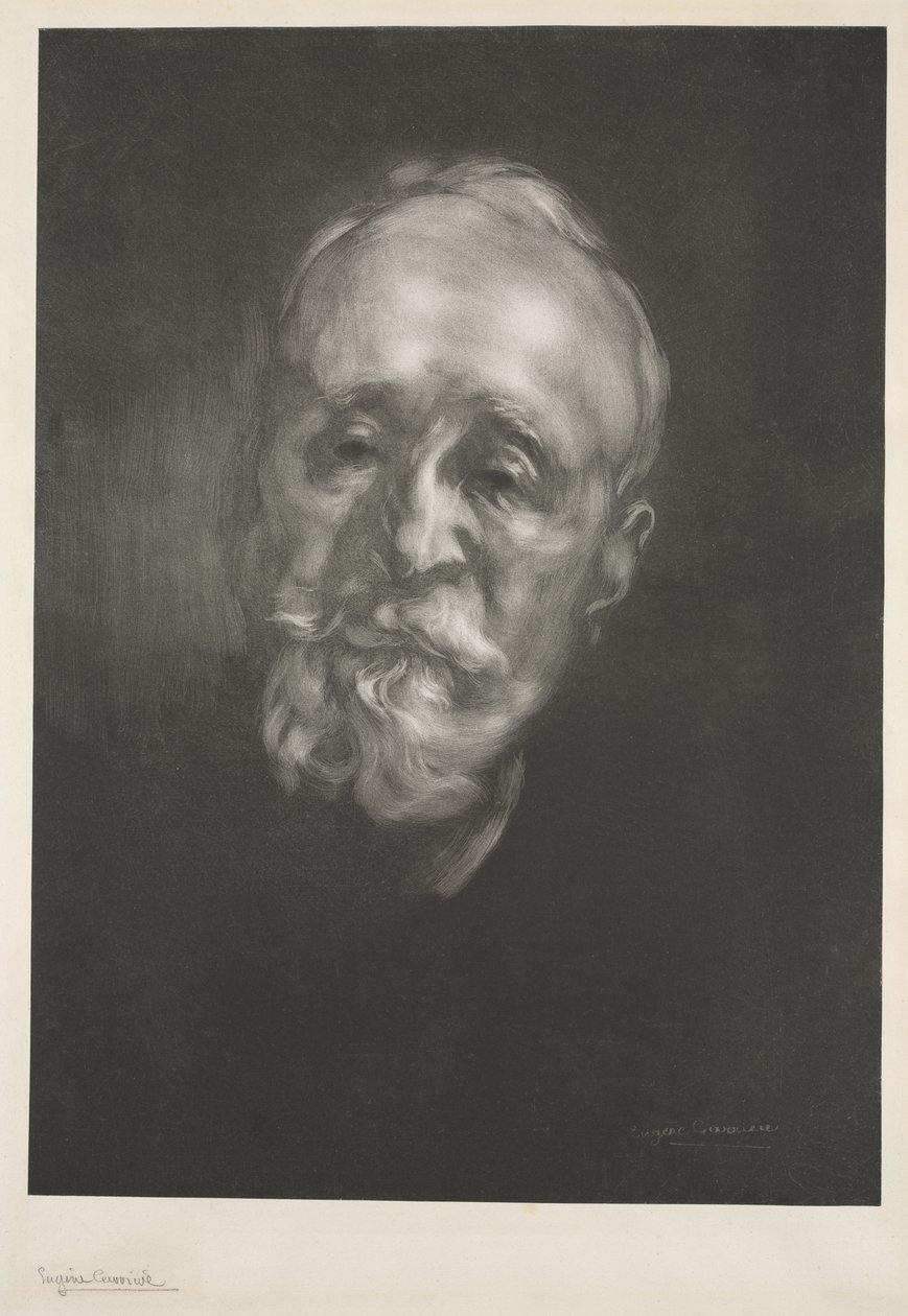 Puvis de Chavannes by Eugène Carrière