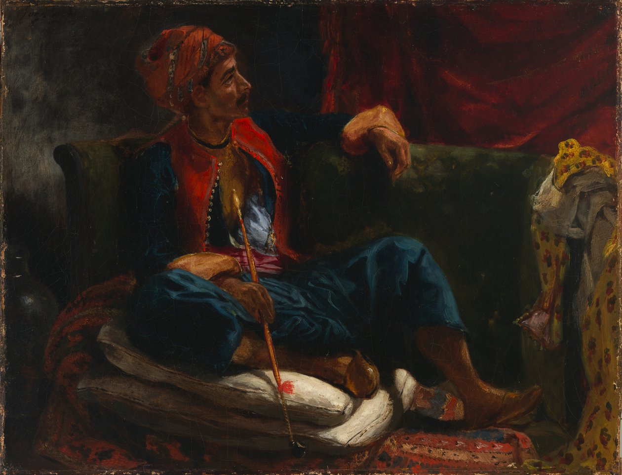 The Smoker, 19th century by Eugène Delacroix