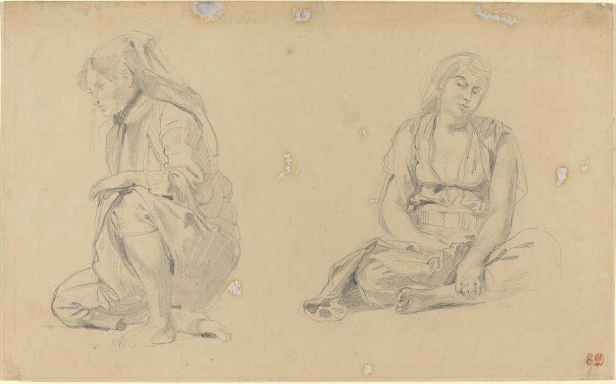Women of Algiers by Eugène Delacroix
