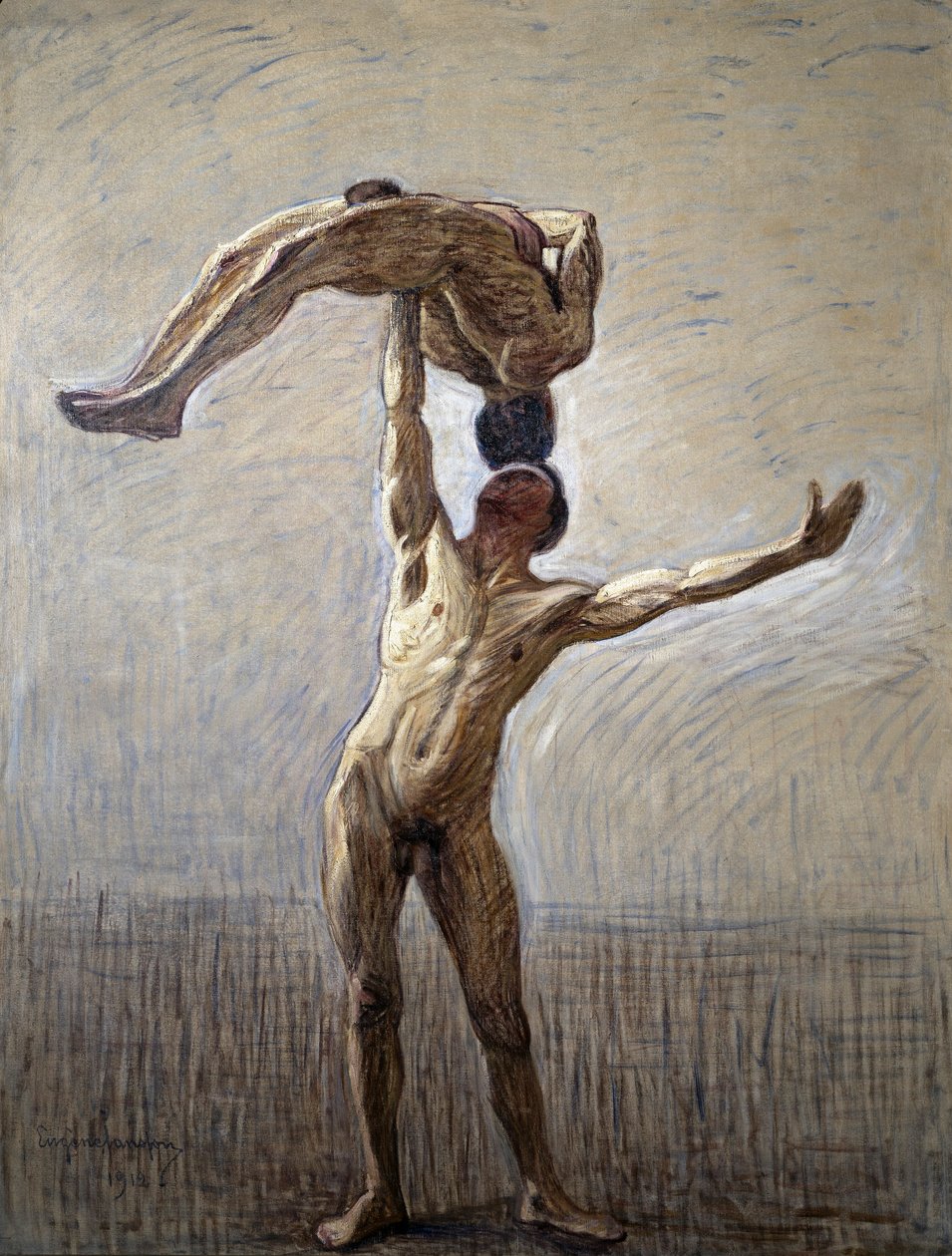 Athletes by Eugène Jansson