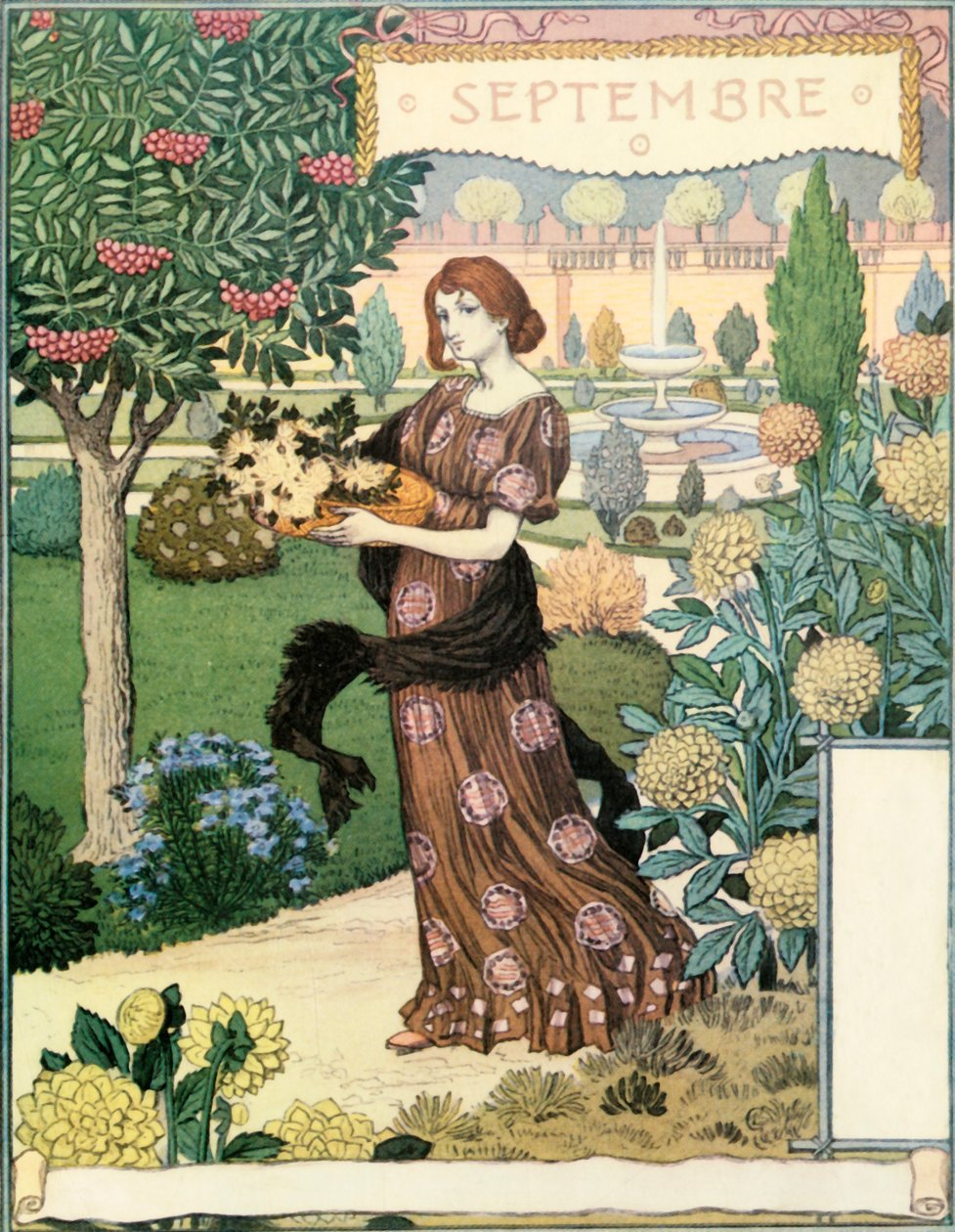 September by Eugene Grasset