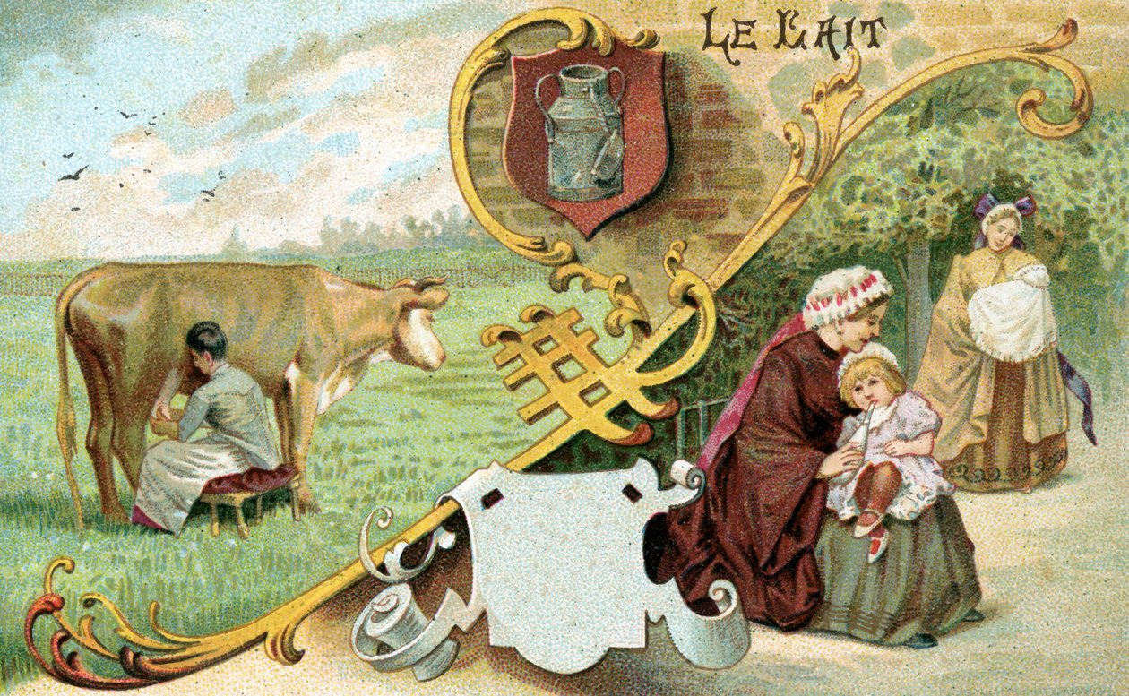 Milk, 1899 by European School