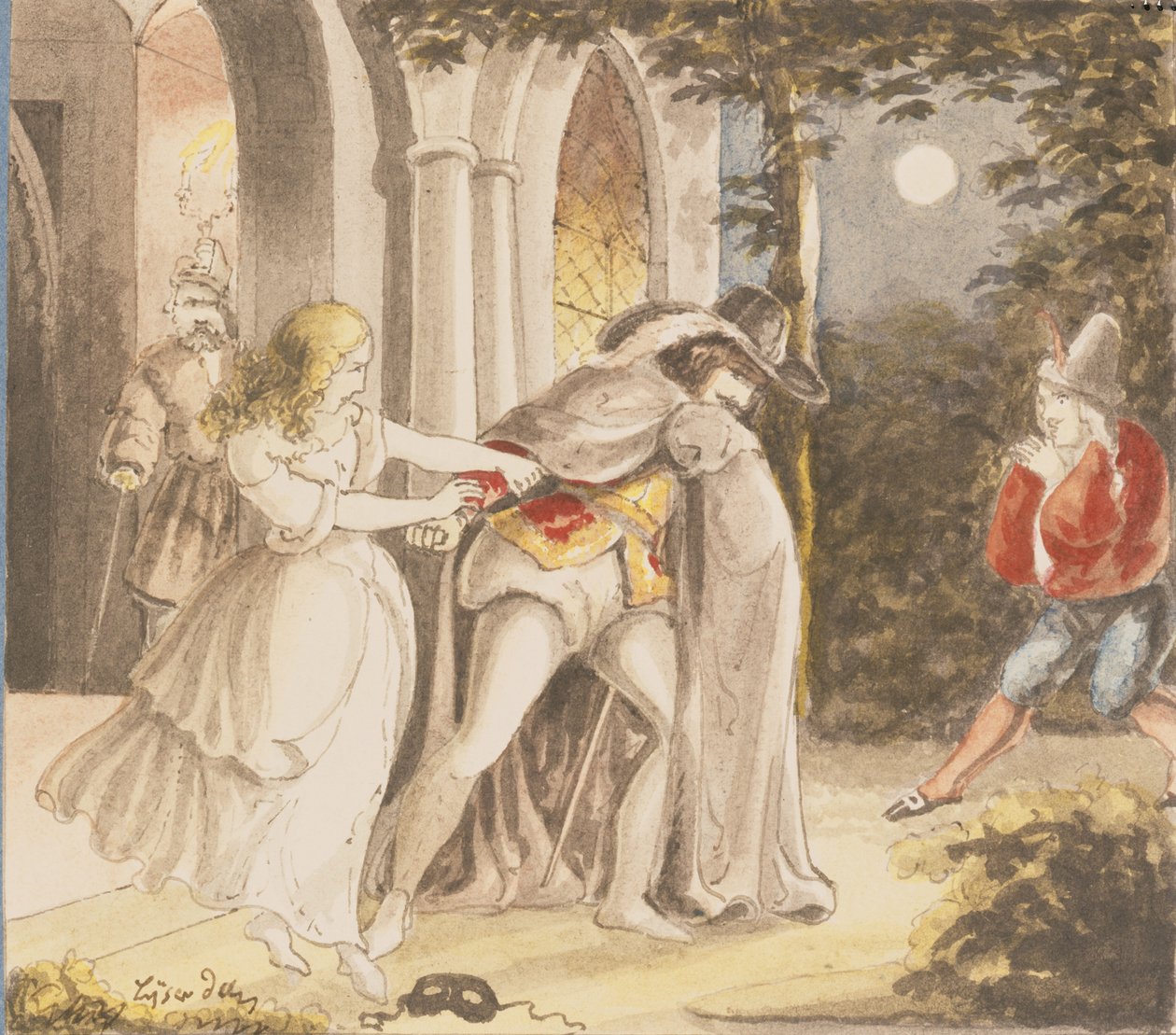 Scene from Don Juan by European School