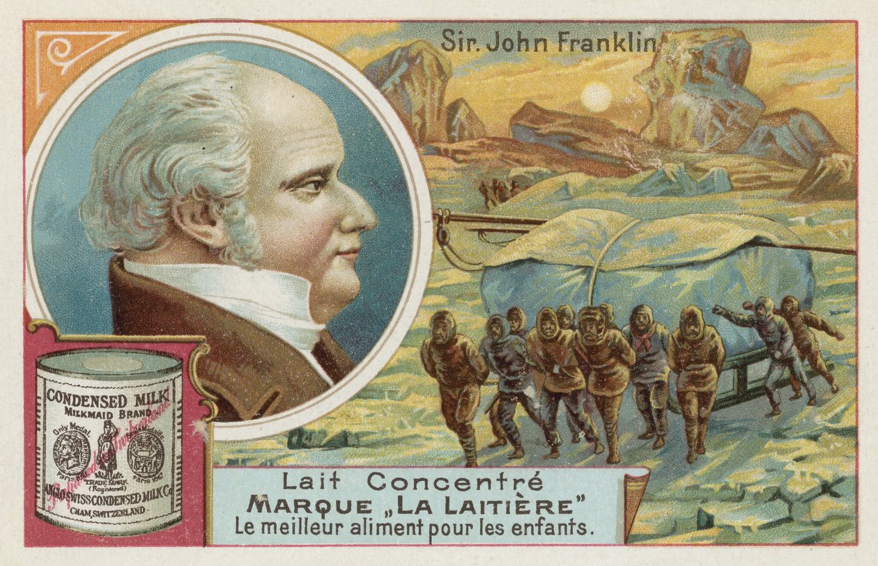 Sir John Franklin, British naval officer and Arctic explorer by European School