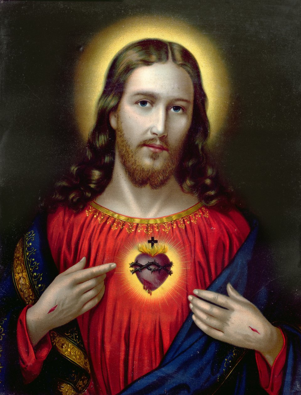The Sacred Heart of Jesus, End of Nineteenth Century by European School