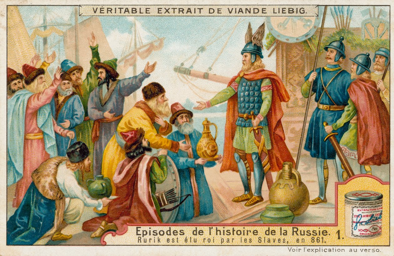 History of Russia by European School
