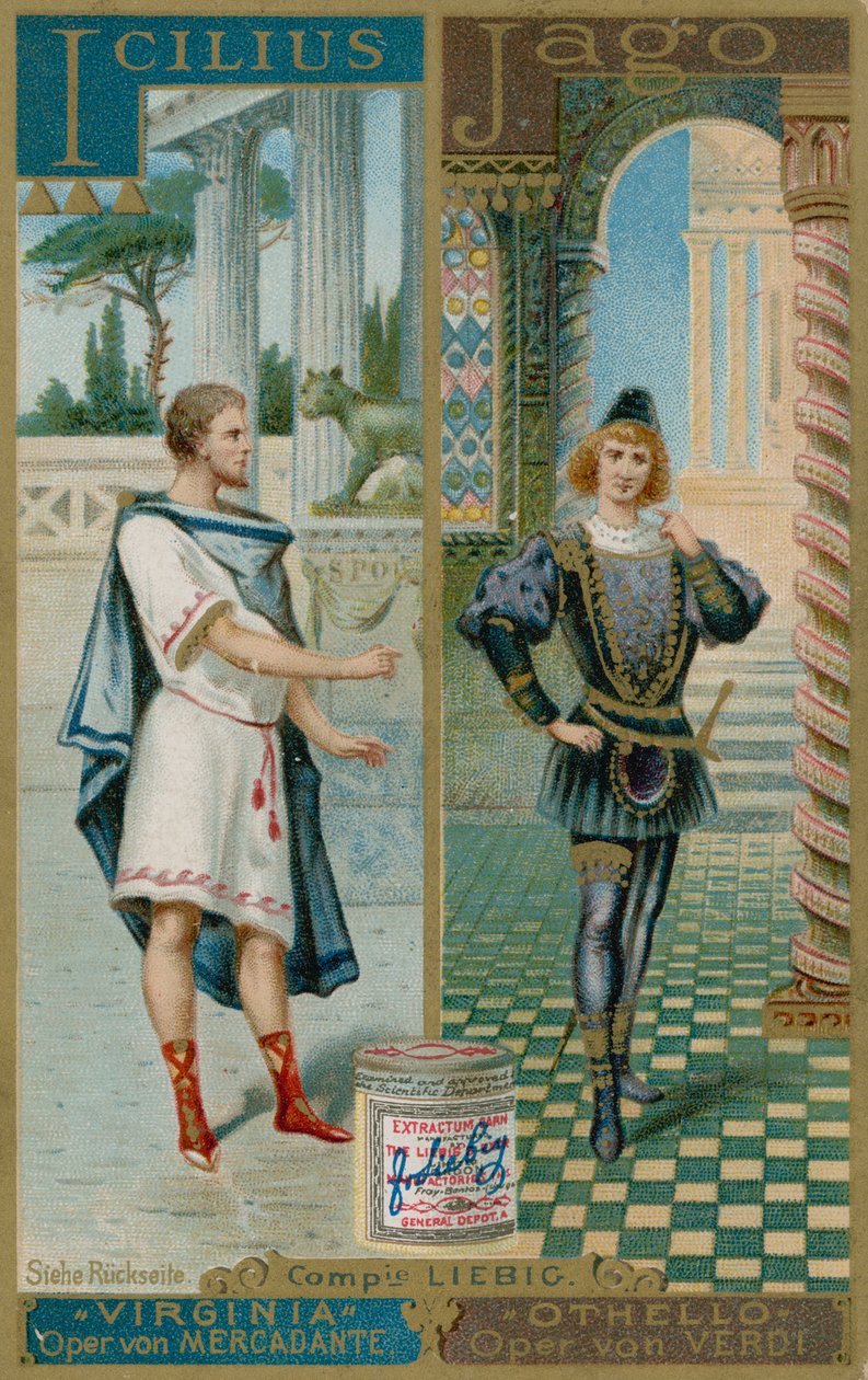 Icilius and Iago by European School