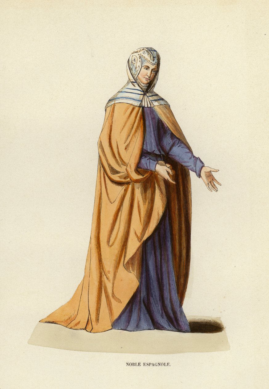 Spanish Noblewoman by European School