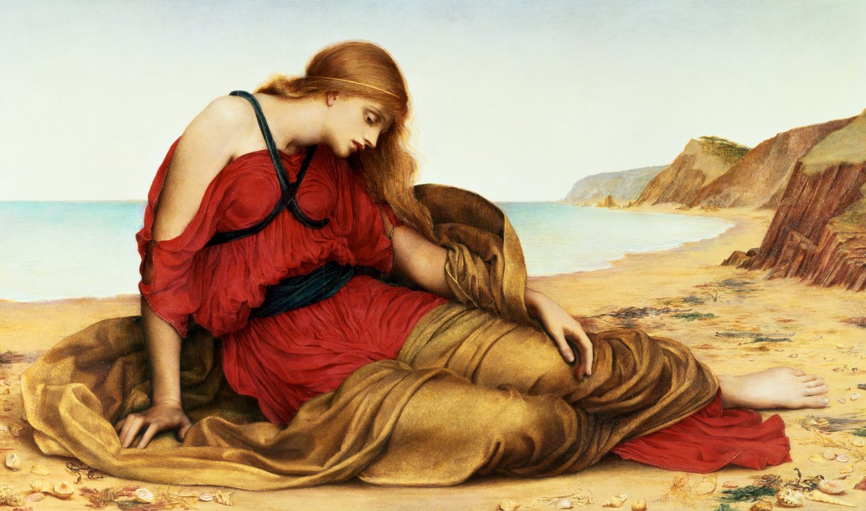 Ariadne in Naxos by Evelyn De Morgan