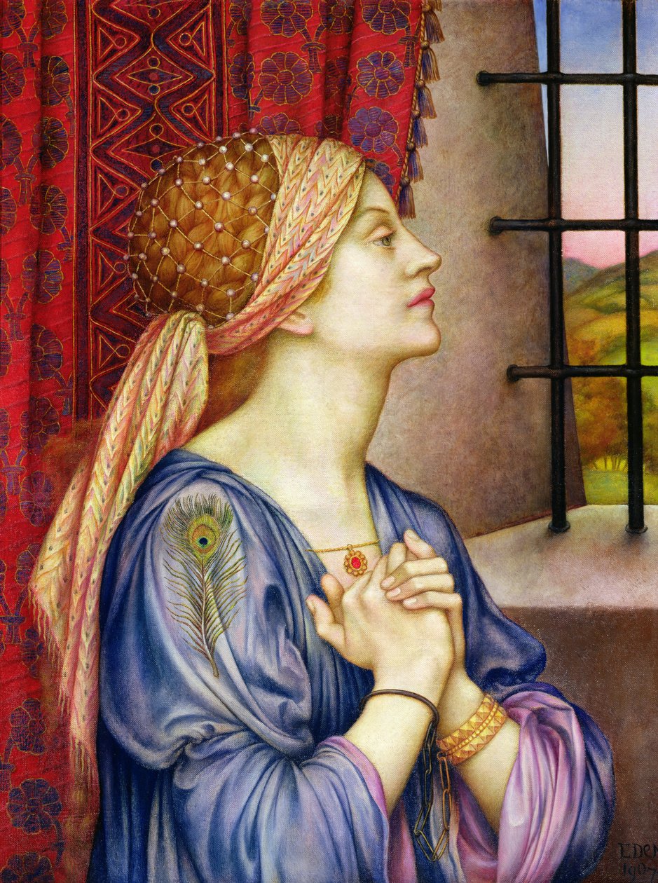 The Prisoner by Evelyn De Morgan