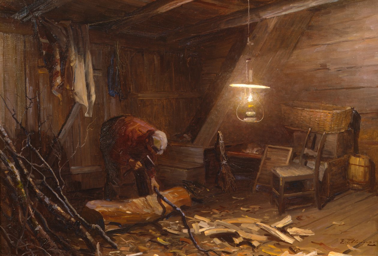 Woodcutter by Even Ulving