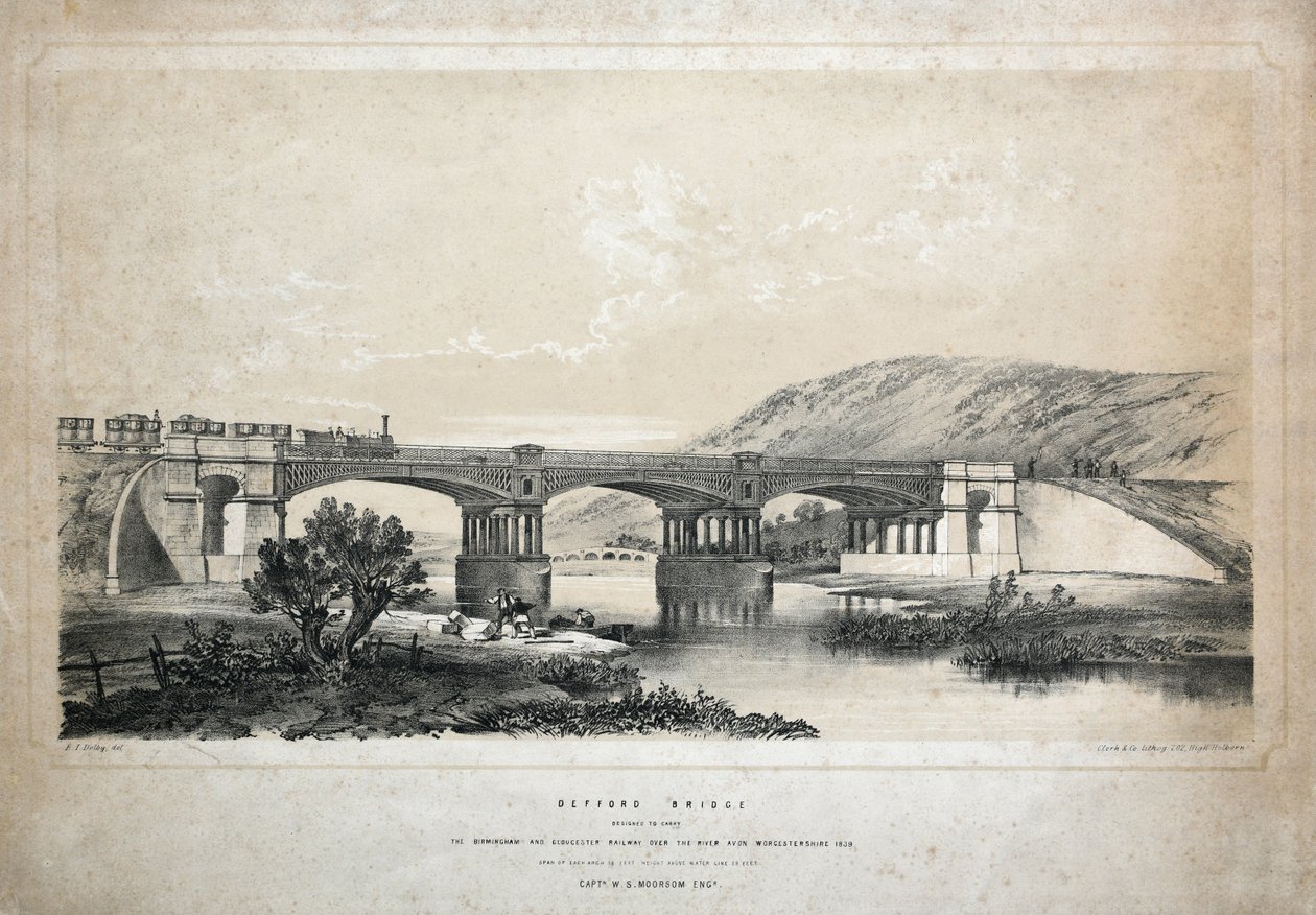 Defford Bridge by F. I. Dolby