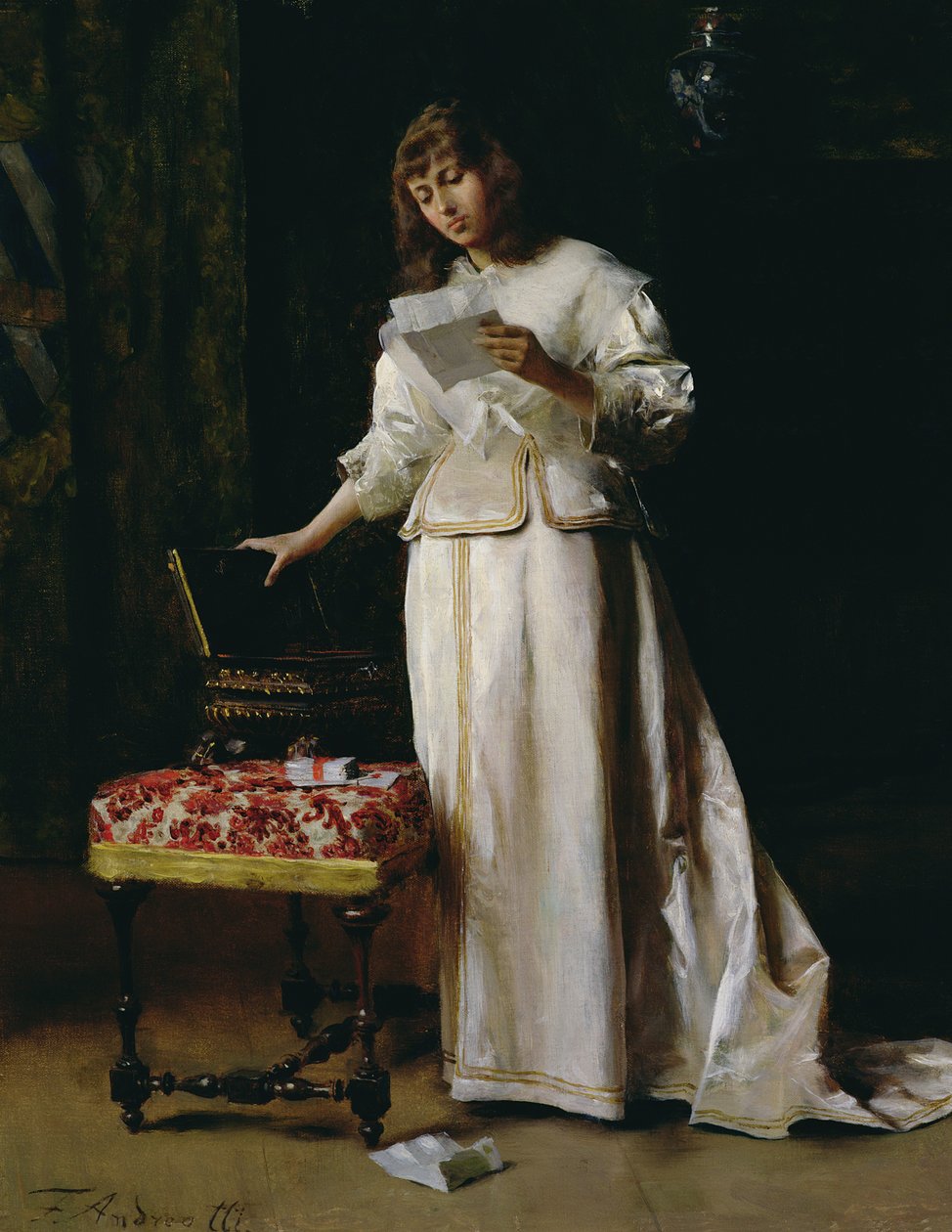 The Love Letter by Federigo Andreotti