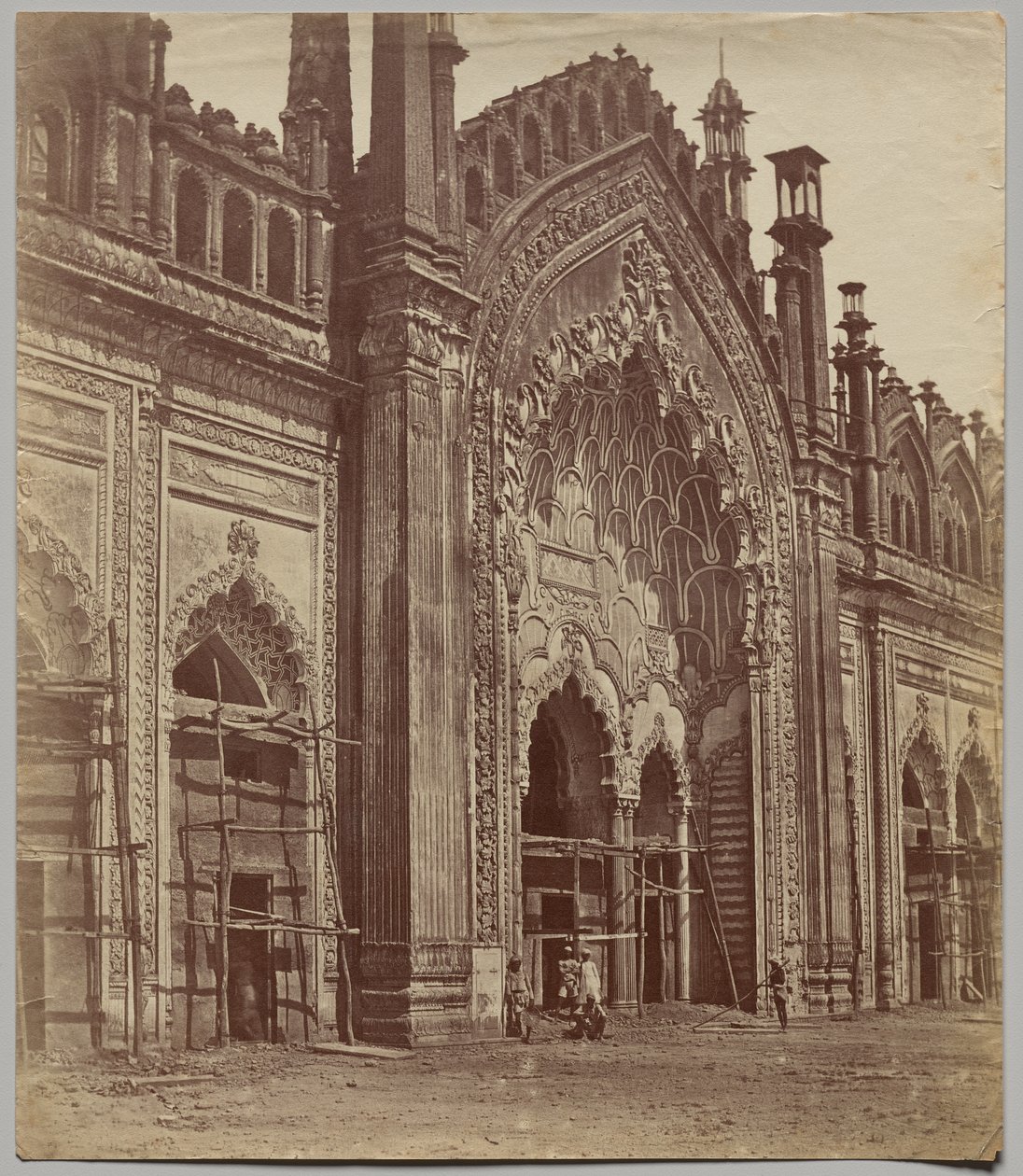 Jama Masjid Gate by Felice A. Beato