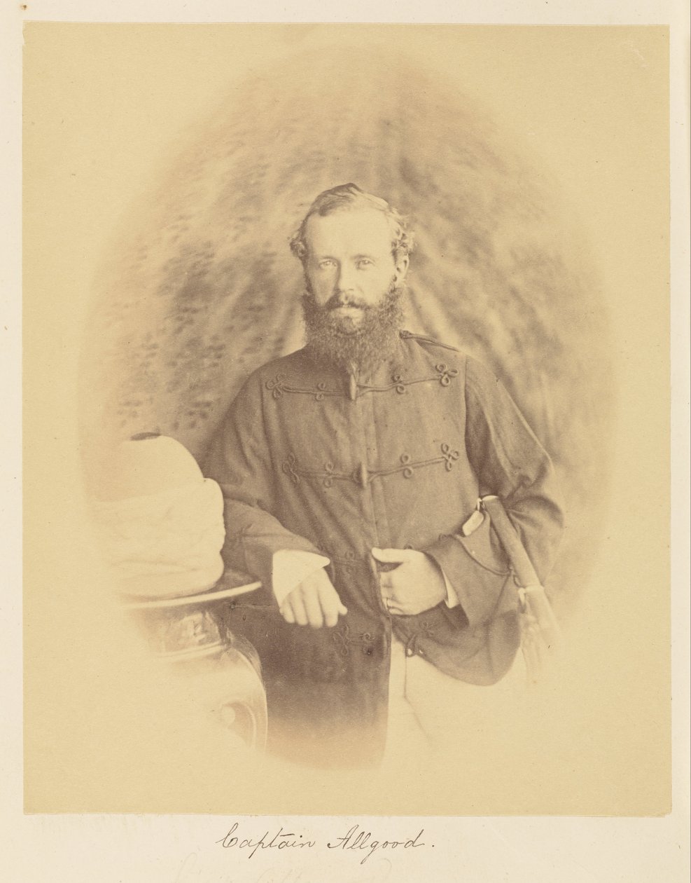 Captain Allgood by Felice Beato
