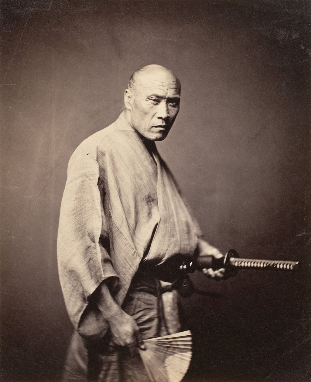 Samurai, Yokohama by Felice Beato
