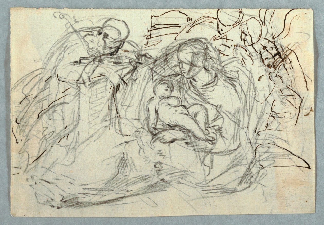 Holy Family by Felice Giani