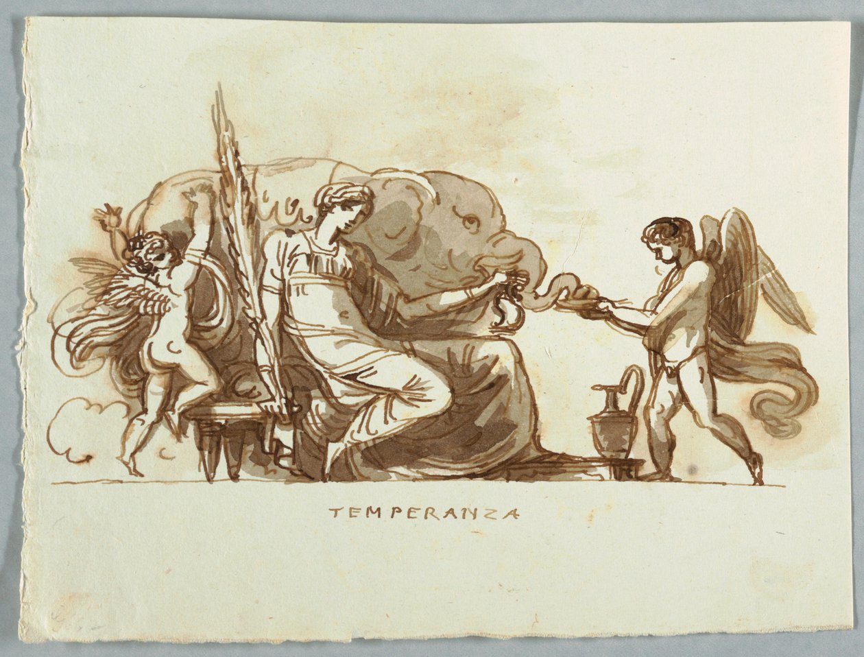 Temperance by Felice Giani