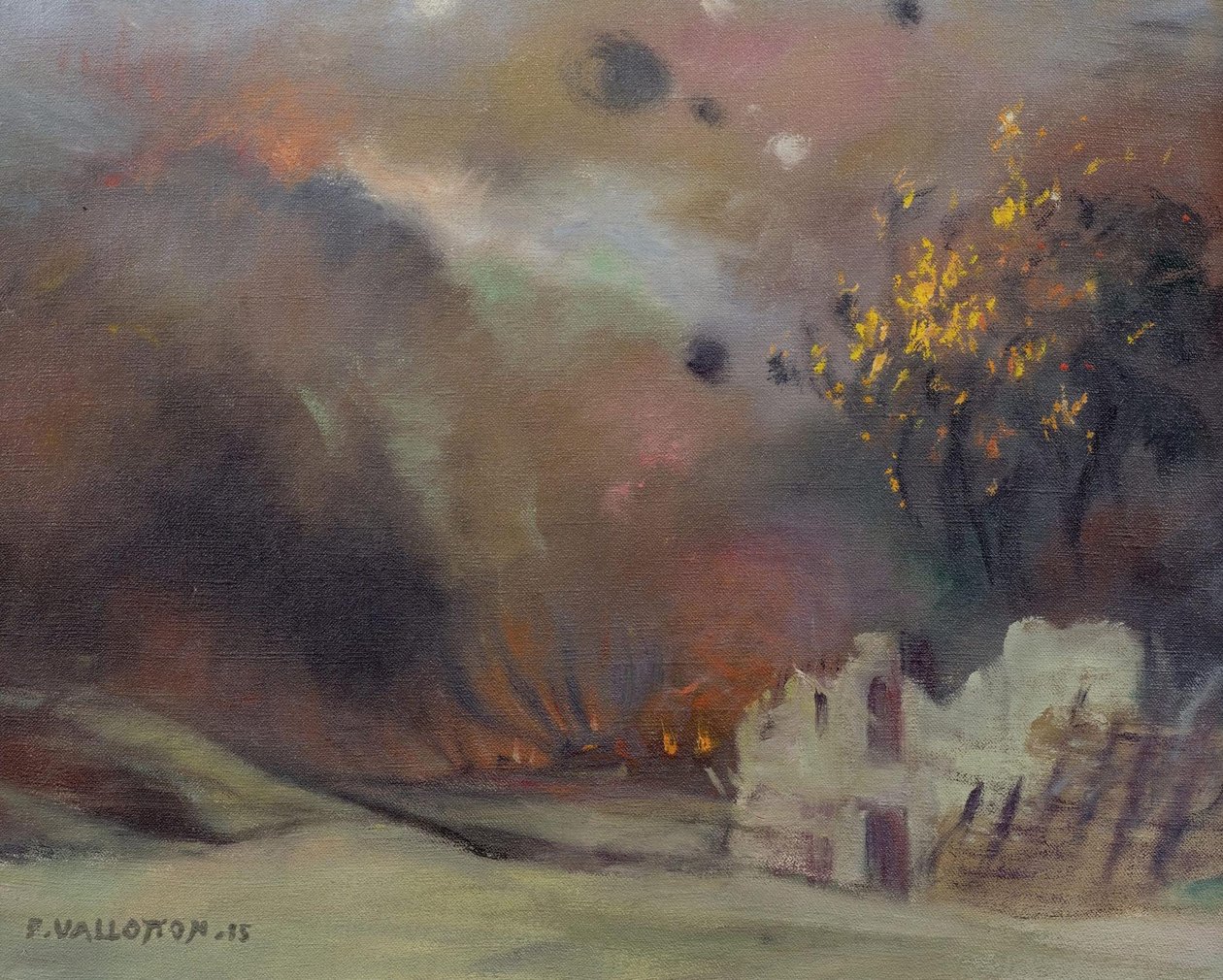 War, 1915 by Felix Edouard Vallotton