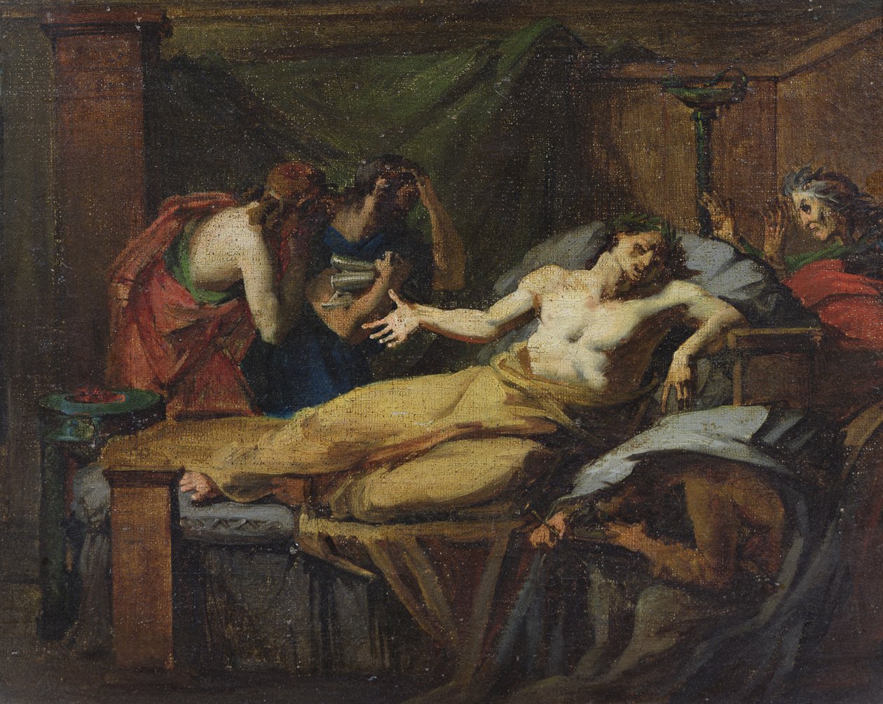 The Death of Socrates by Felix Auvray