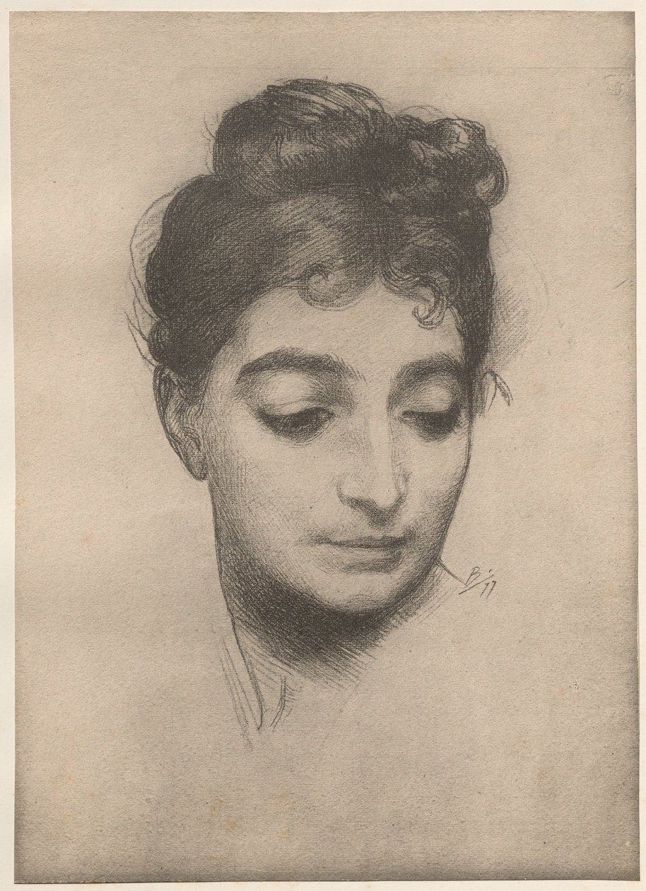 Portrait by Felix Bracquemond
