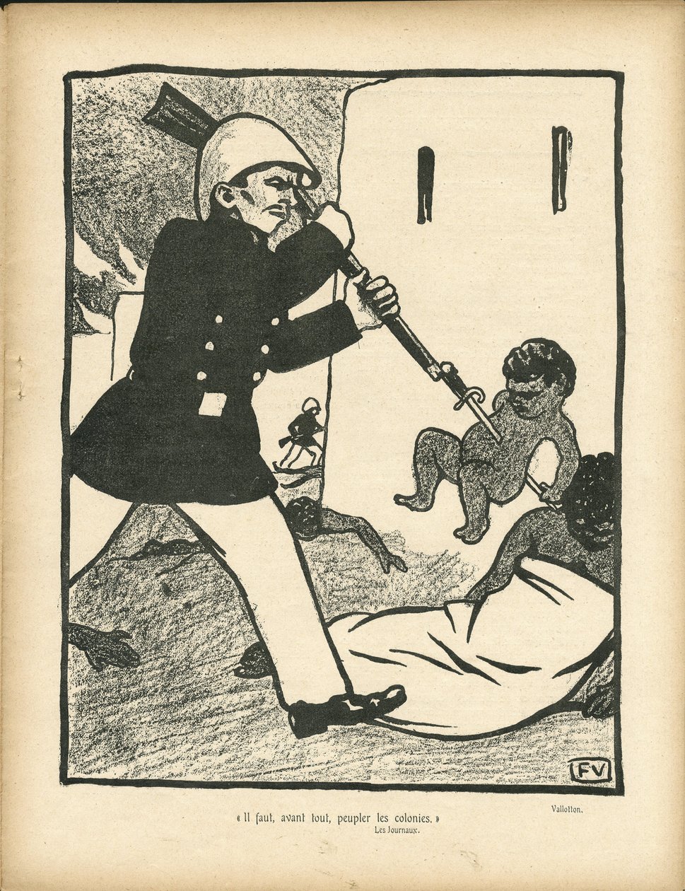 Illustration of Felix dit Vallotton by Felix Edouard Vallotton