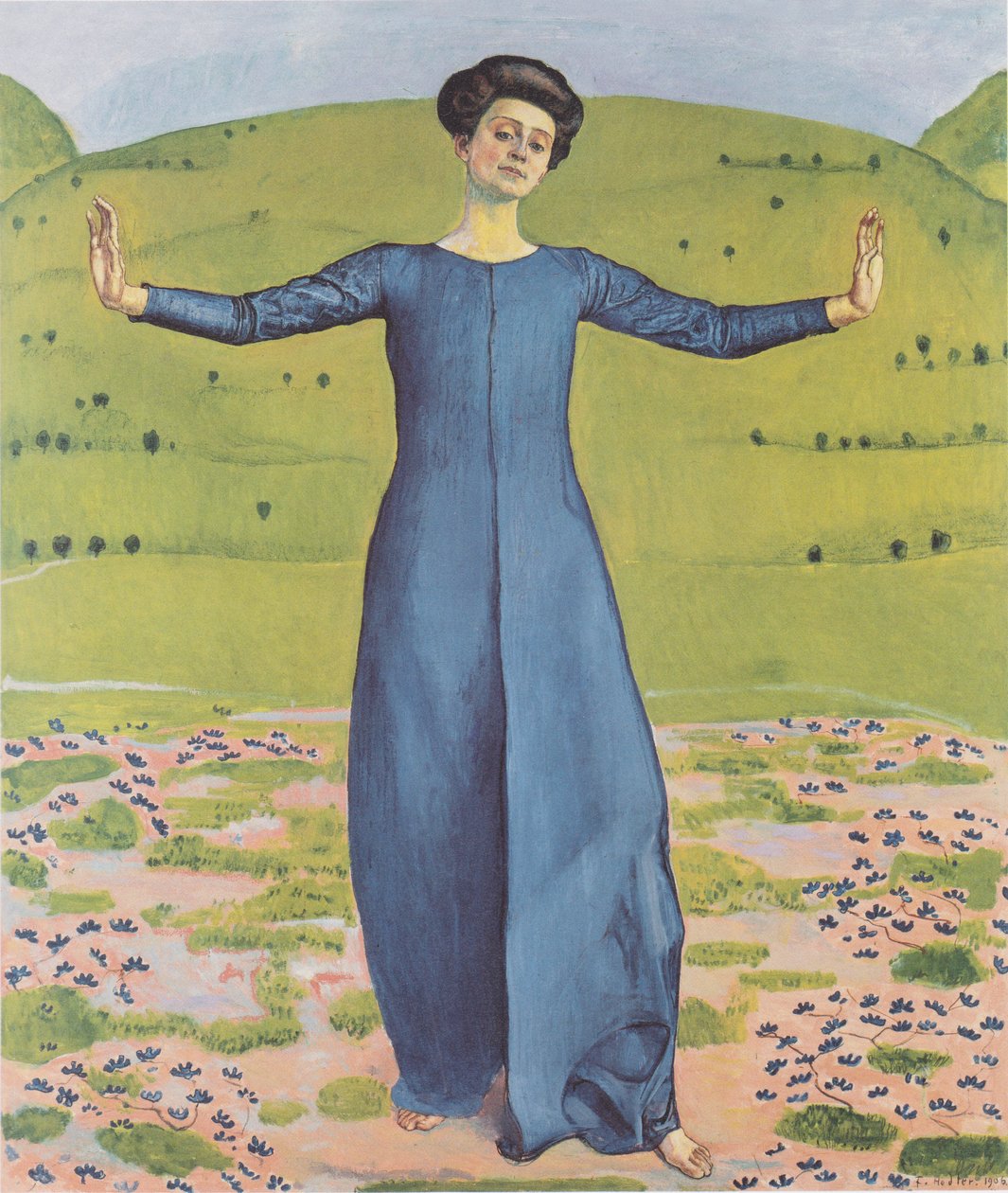 Song from Afar by Ferdinand Hodler