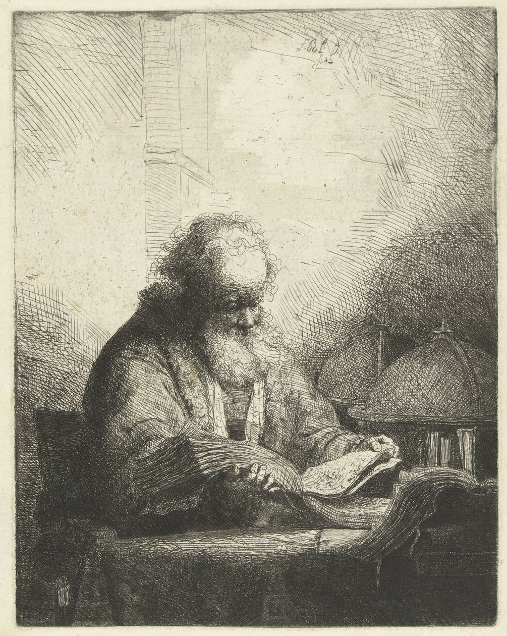 Philosopher by Ferdinand Bol