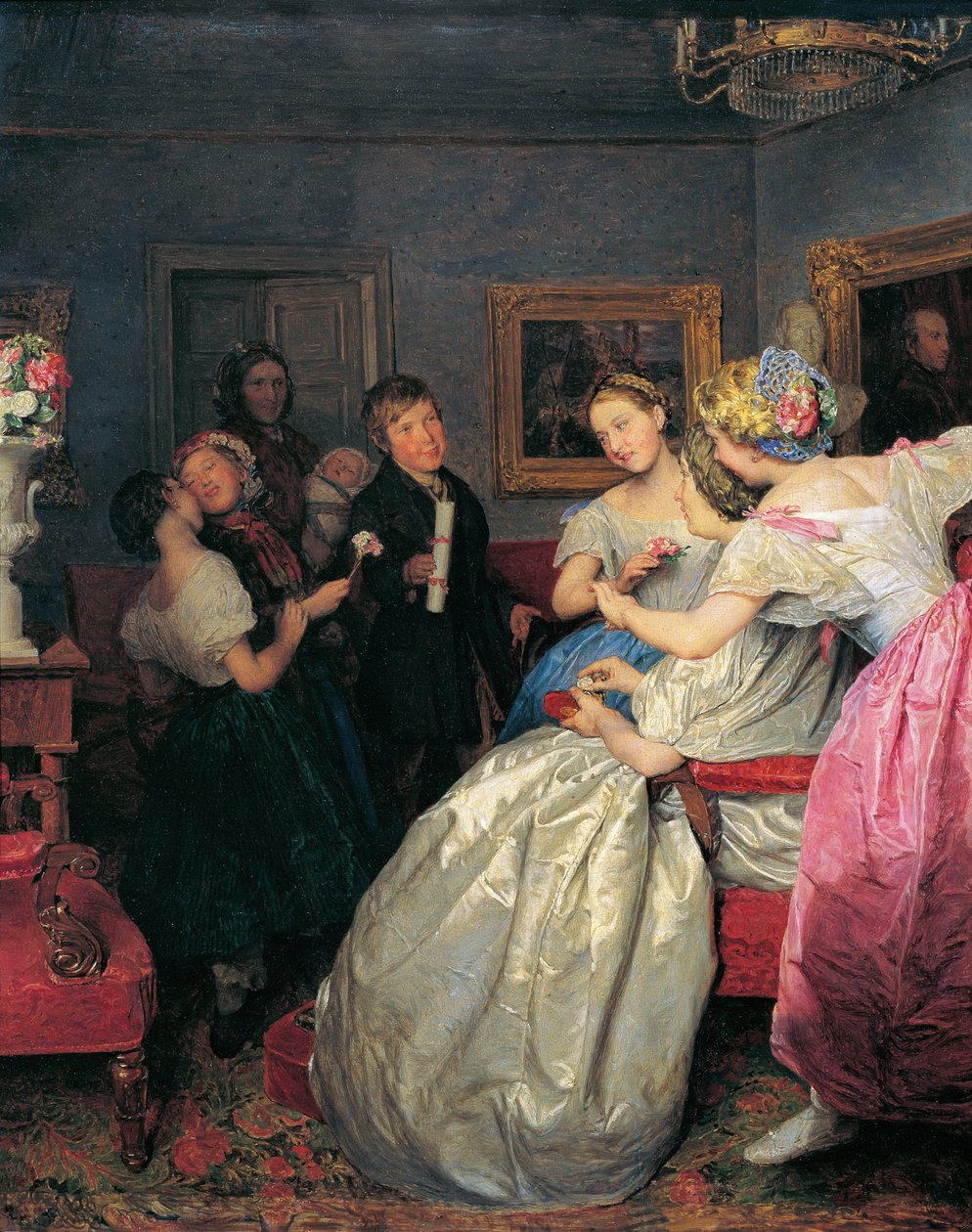 Poor Well-Wishers by Ferdinand Georg Waldmuller