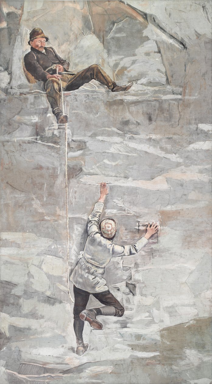 The Climb, 1894 by Ferdinand Hodler