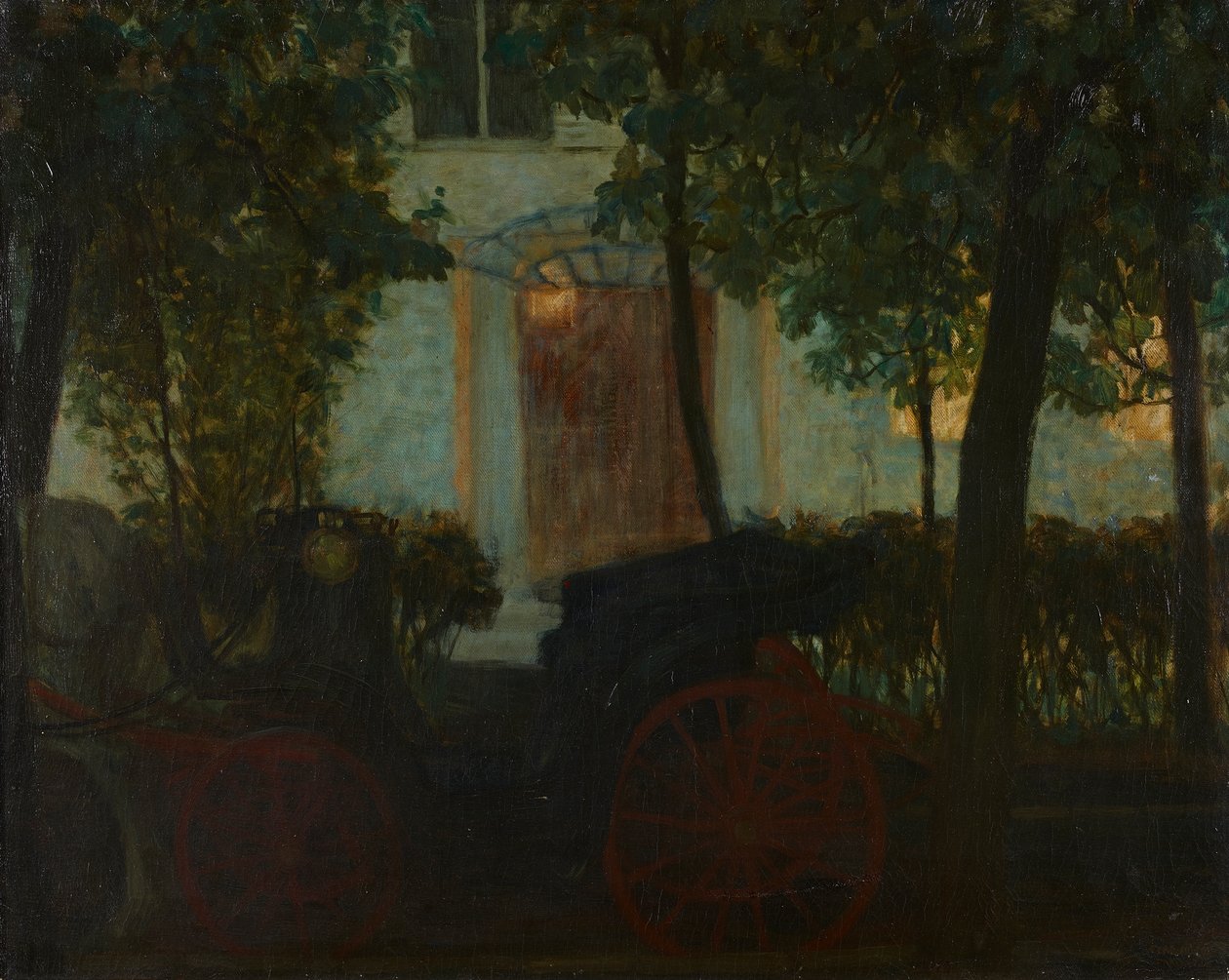 The Fiaker by Ferdinand Michl