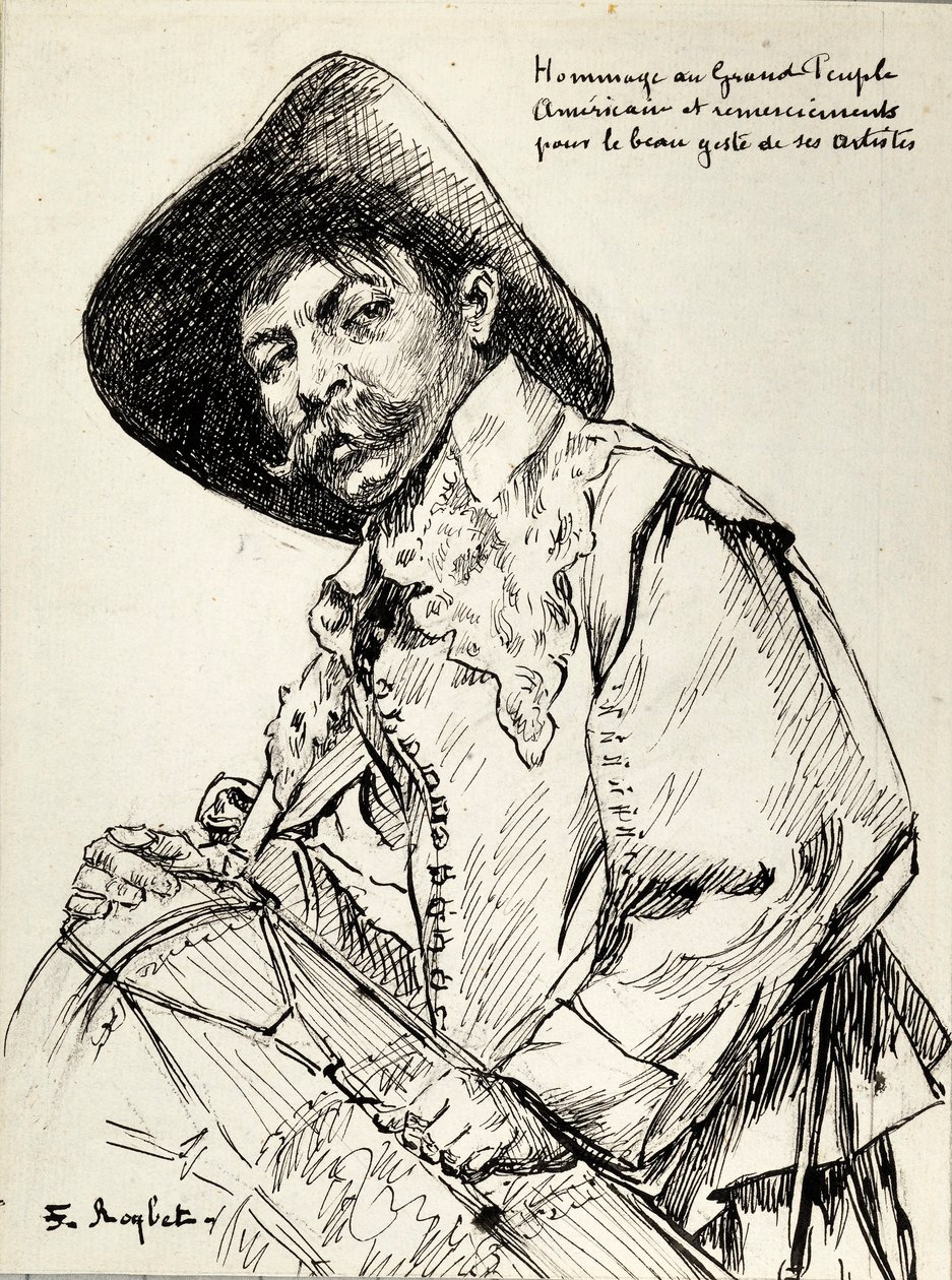 The Drummer by Ferdinand Roybet