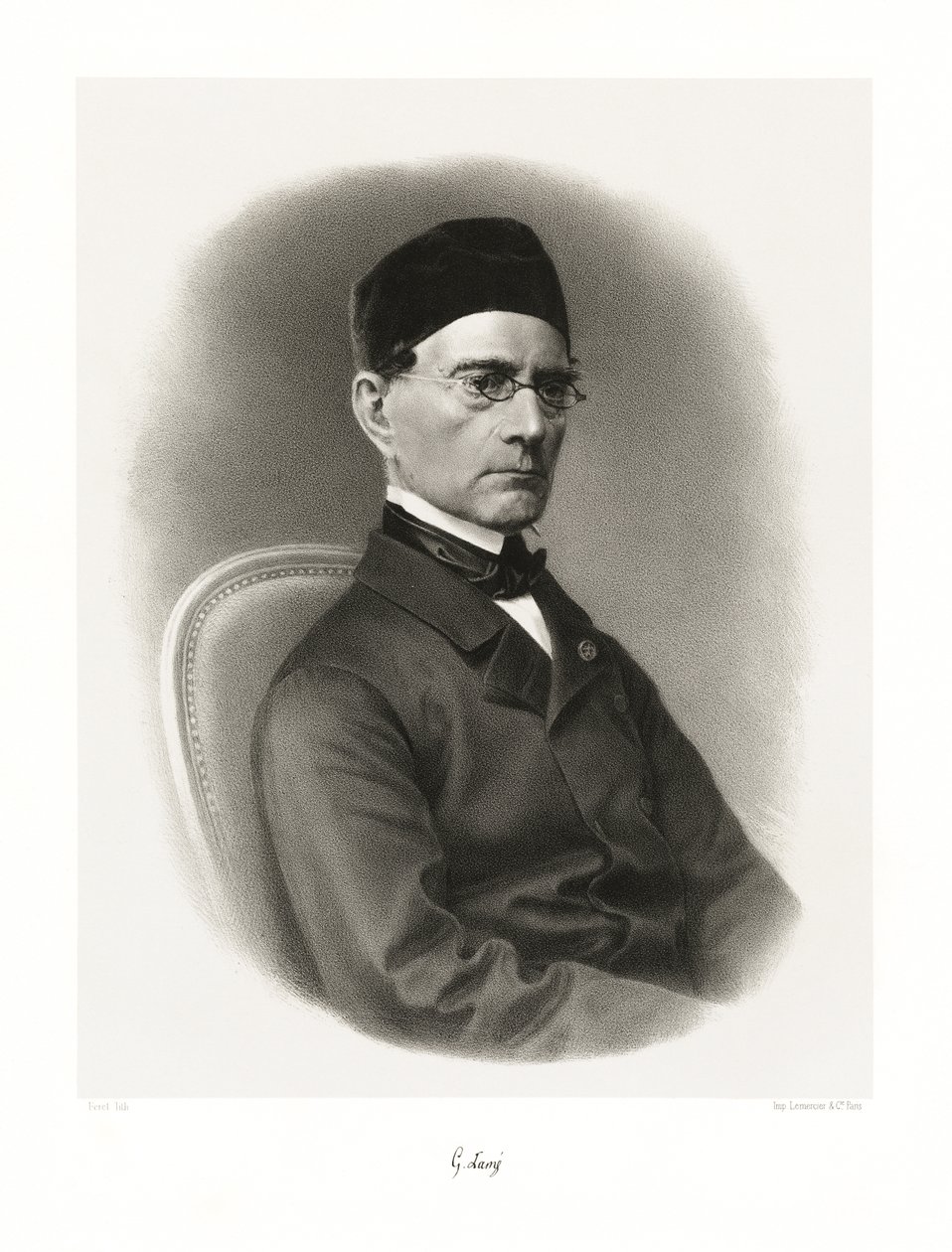 Gabriel Lamé by Feret