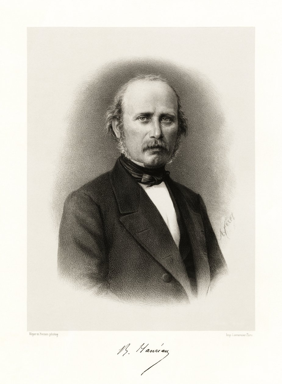 Jean Barthélemy Hauréau by Feret