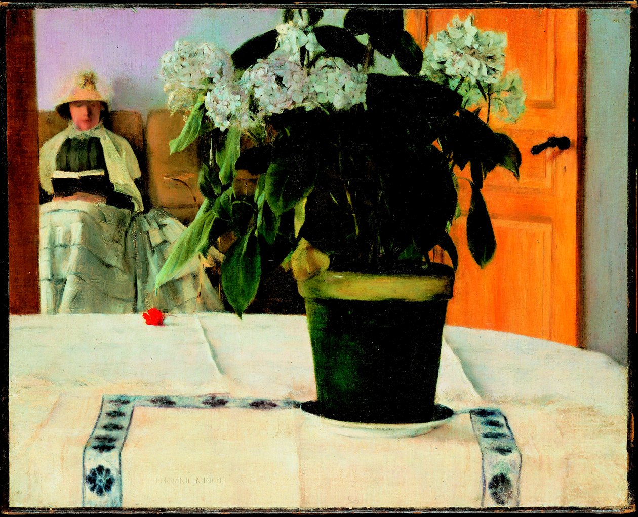 Hortensia by Fernand Khnopff