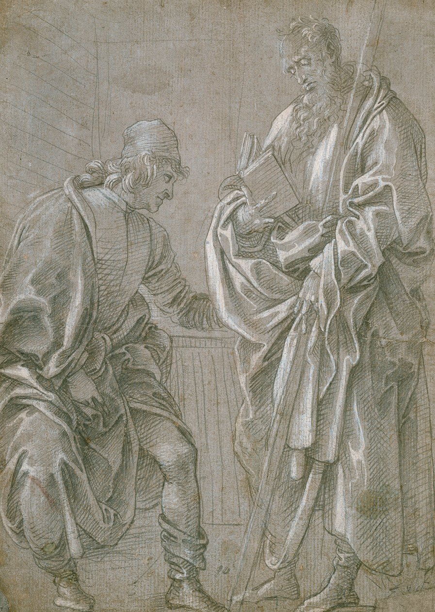 Apostle and Youth by Filippino Lippi
