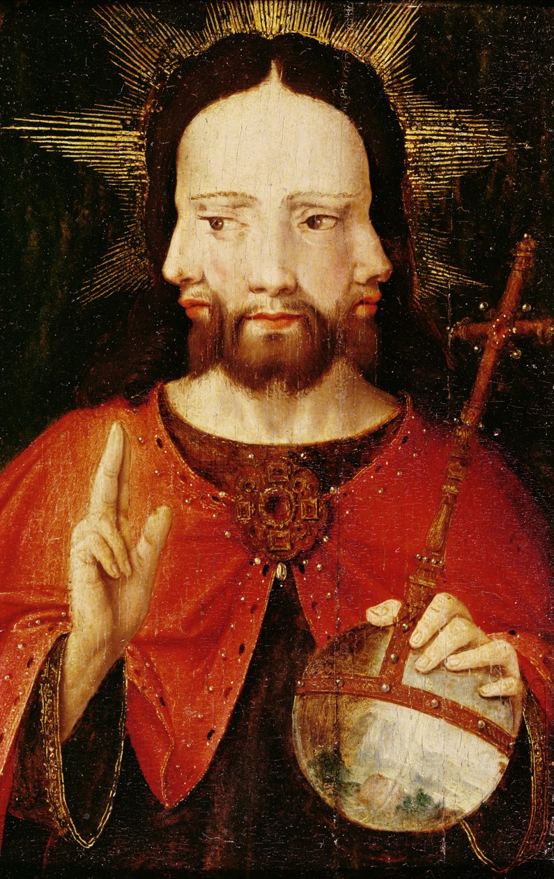 The Trinity c.1500 by Flemish School