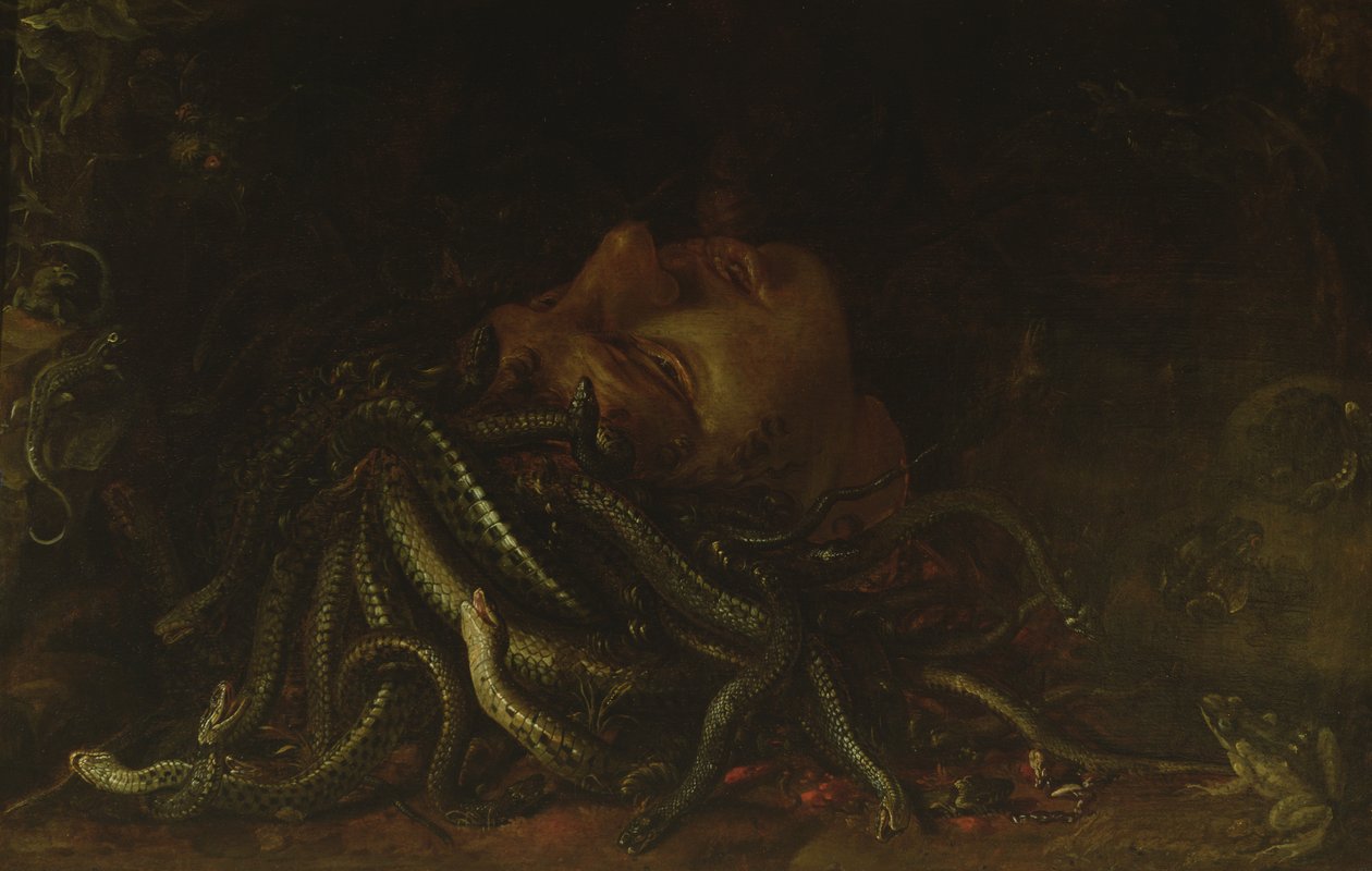 Head of Medusa by Flemish School