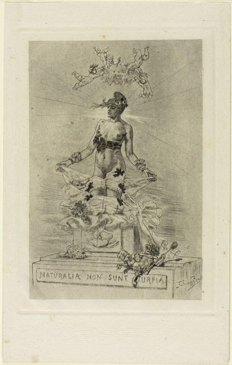Offering by Félicien Rops